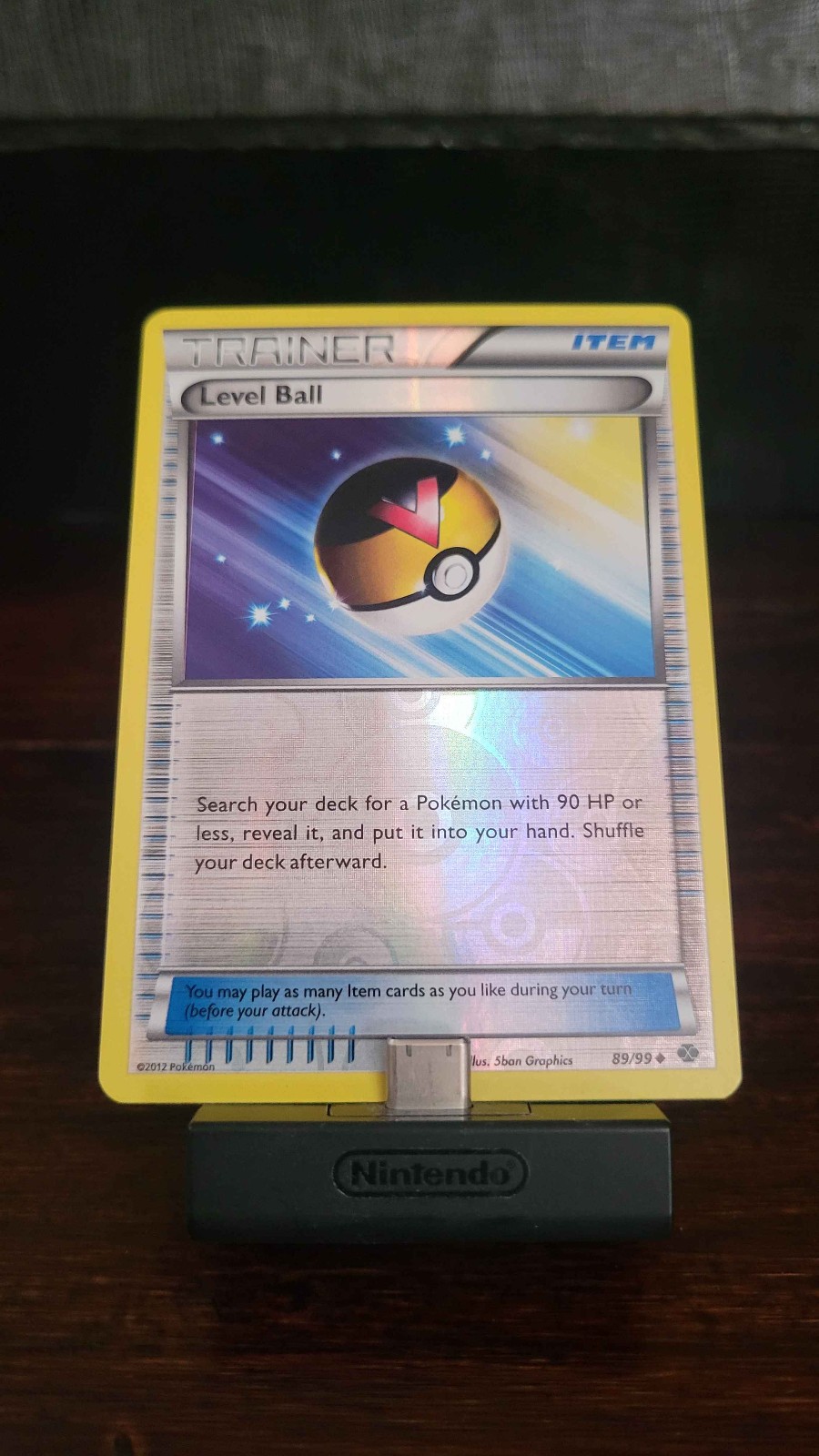 Pokémon TCG Level Ball 89/99 - Next Destinies - LP, Reverse Holo