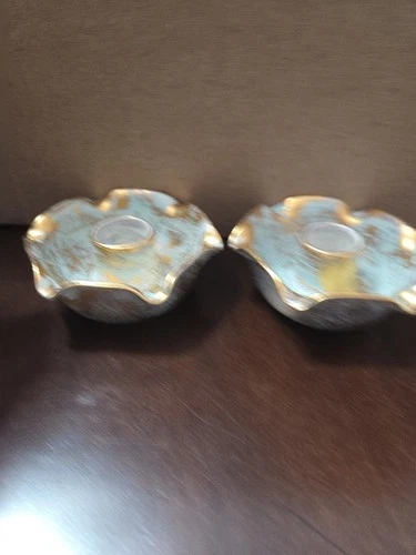 Vintage Stangl Candlestick Holders (Set Of 2)