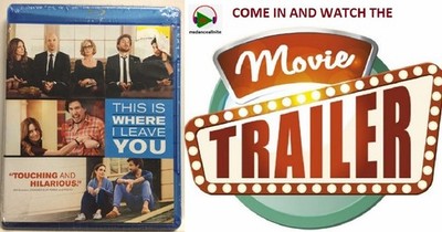 This is Where I Leave You (Blu-ray,2014) Jason Bateman, Tina Fey, BRAND NEW!