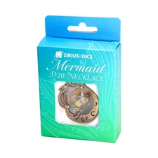 Sirius Die Mermaid d20 Necklace New