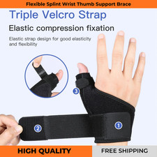 Thumb Support Spica Splint Brace -  NHS Stabiliser for Arthritis Tendonitis Pain