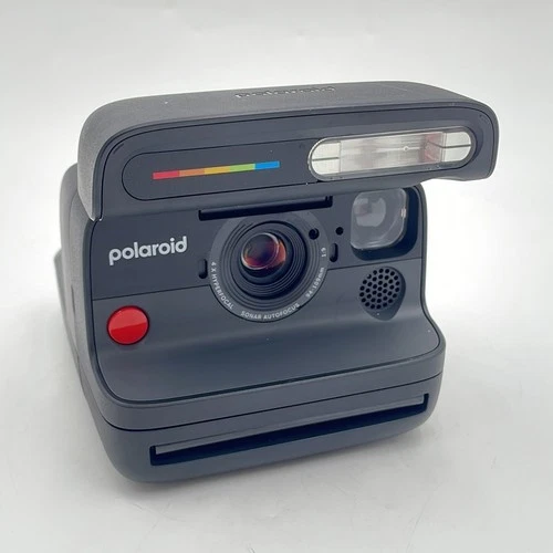 Polaroid Flip Instant Camera with Sonar Autofocus and Retro Design (Black)