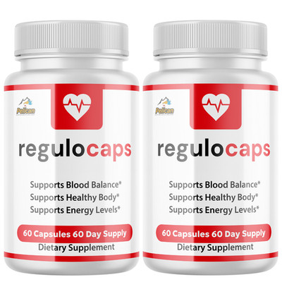 Regulocaps- Blood Sugar Support- 2 Bottles- 120 Capsules