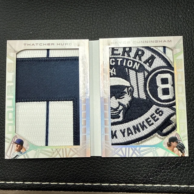 2024 Leaf Trinity Thatcher Hurd Bryce Cunningham Dual Patch Book /5