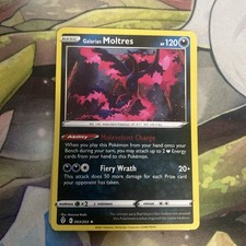 Galarian Moltres 093/203 SWSH07: Evolving Skies Holo