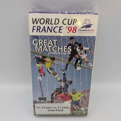 Great Matches Of World Cup 98 France vs Croatia Semi-Final VHS