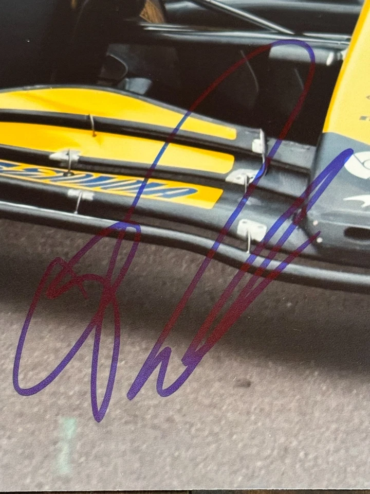 Oscar Piastri signed McLaren F1 Racing Monaco Senna Car 11X14 photo JSA   PROOF - Image 2 of 4