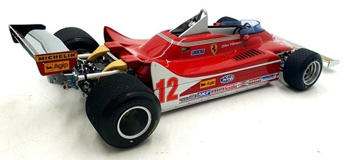 Exoto 1/18 Scale Diecast DC31724J - Ferrari 312 T4/T5 #12 Giles Villeneuve - Picture 2 of 5