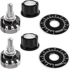 2Pcs RV24YN20S 10K Potentiometer B103 10K Single Turn Carbon Film Rotary Taper