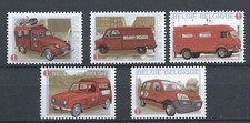BELGIUM 2009 postal cars  MNH** 3923/27