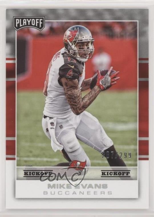 2017 Panini Playoff Kickoff 207/299 Mike Evans #86 2u3