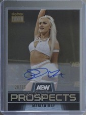 2025 Skybox Metal Universe AEW All Elite Wrestling 20/25 Mariah May Auto 0v41