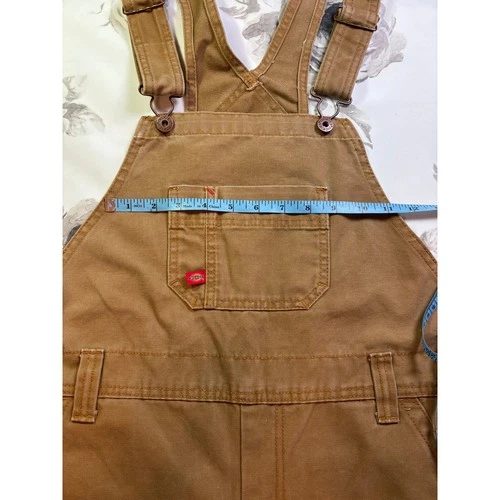 Dickies Canvas Bib Overalls size M image 3