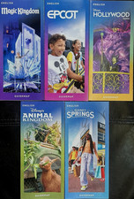 NEWEST 2025 Walt Disney World Theme Park Guide Maps 5 Maps Newest Available WDW!