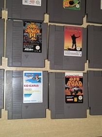 XL Nintendo NES Spiele Konvolut &bull; Zelda, Darkwing Duck, Wild Gunman etc