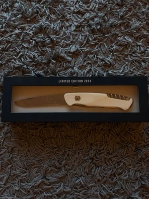 Victorinox Ranger 55 Micarta Damast LE 2023 beige Slipjoint 7-10cm - Bild 1 von 4