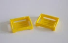 PLAYMOBIL (A2276) PIRATES - Lot of 2 Yellow Boxes Vintage Canon Balls 3550