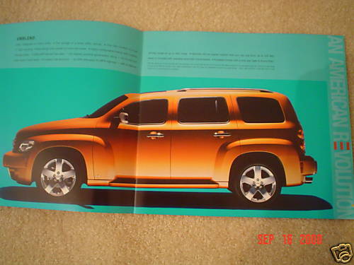 NUOVO GM 07 HHR CONCESSIONARIO AUTO VEICOLO BROCHURE INFORMATIVA - Foto 4 di 7