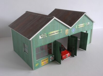 Greenhills Slot Car Building Vintage Greenhills Garage Kit 1:43 Scale - Brand Ne