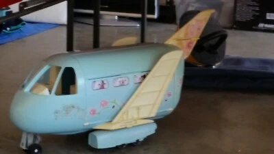 vintage barbie plane