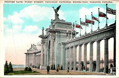 Toronto Canada Princess Gate Fleet Stree Exhibition Postcard Unused (27493)