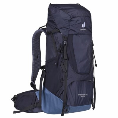 4046051148649 Deuter Aircontact Lite 40 10 40 L Black, Blue Deuter  UK