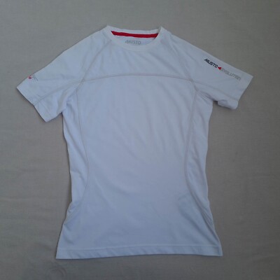 Musto Evolution Damen T-Shirt US6 UK10 EU38 LSF40 Sunblock Baumwollmischung Segeln