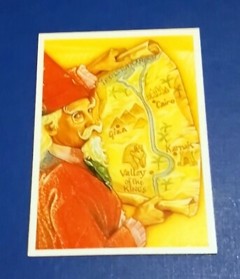WIZARD T BAGG PRESENTS PYRAMID POWER BROOKE BOND PG TIPS TRADE CARD 1996 # 17 WB