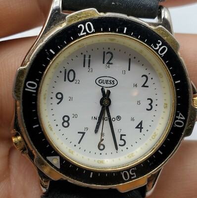 Guess Indiglo Watch Philippines Movt Water Resistant‎ Vintage 90\'s ? GUESS INDIGLO ARCH CASE VINTAGE QUARTZ WATCH $ 167 USD  main image 2