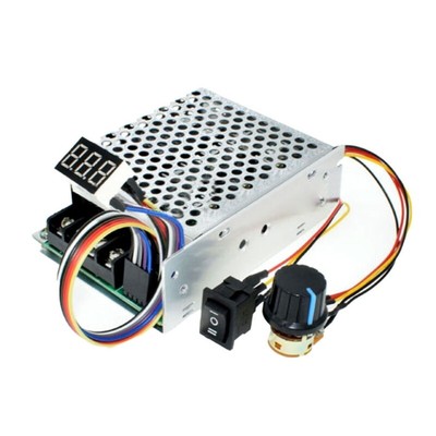 10-55V Input Brushed Engine Speed Controller Adjustable Motor Regulator