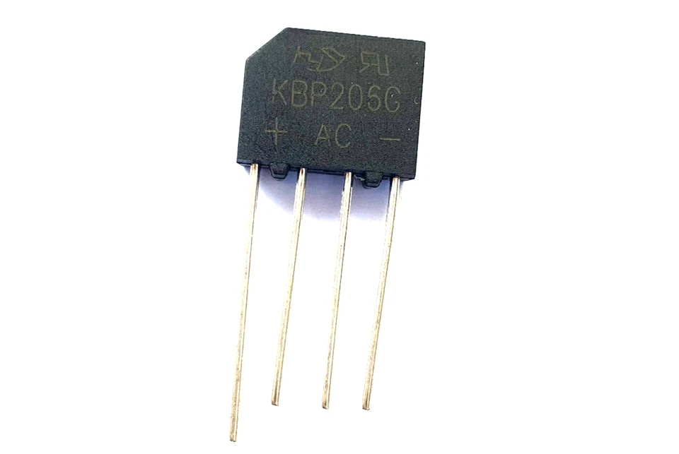 HY ELECTROMIC CORP KBP206G Bridge Rectifier Single 600V 2A 4-Pin