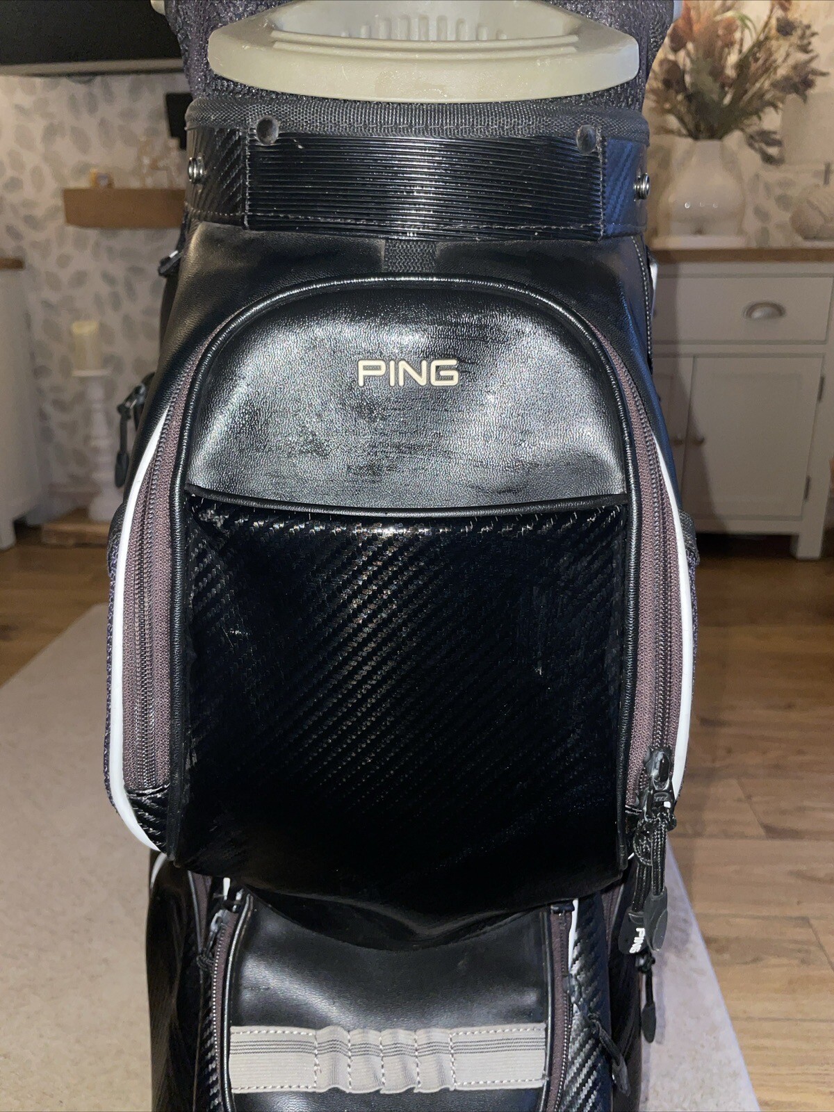 Ping DLX Cart Bag / 14Way Divider / Black eBay