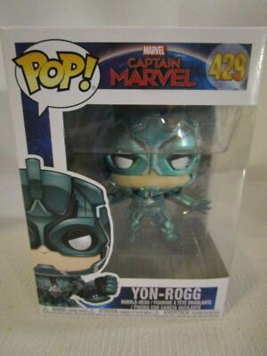 Funko POP! Marvel #429 Yon-Rogg ~ Captain Marvel Bobble-Head Figure NEW