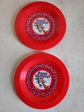Chuck E Cheese Happy Birthday Toy Kids Plastic Plates 2005
