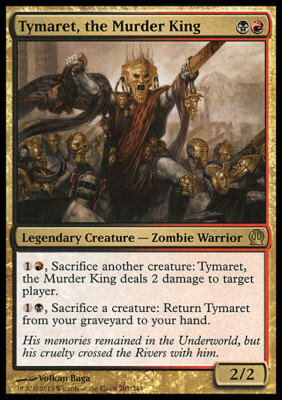 Magic the Gathering MTG Tymaret, the Murder King (207) Theros   LP