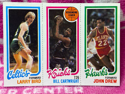 1980 - 1981 TOPPS BASKETBALL 80-81 U YOU PICK complete set BIRD