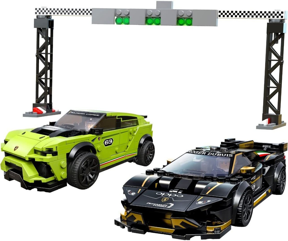 Lego Speed ​​Champion Lamborghini Urs St-X & Urakan Supertroefeo