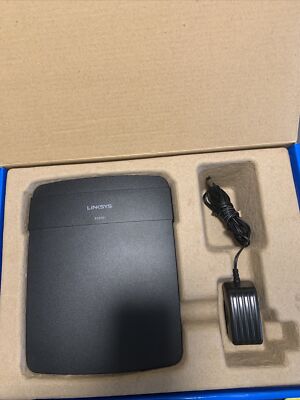Cisco Linksys E1200 Wireless-N300 Wi-Fi Router With 4 Port Switch