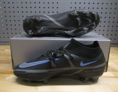 NIKE PHANTOM GT2 ELITE DF FG BLACK-IRON GREY MENS SZ 7.5/WMNS SZ 9