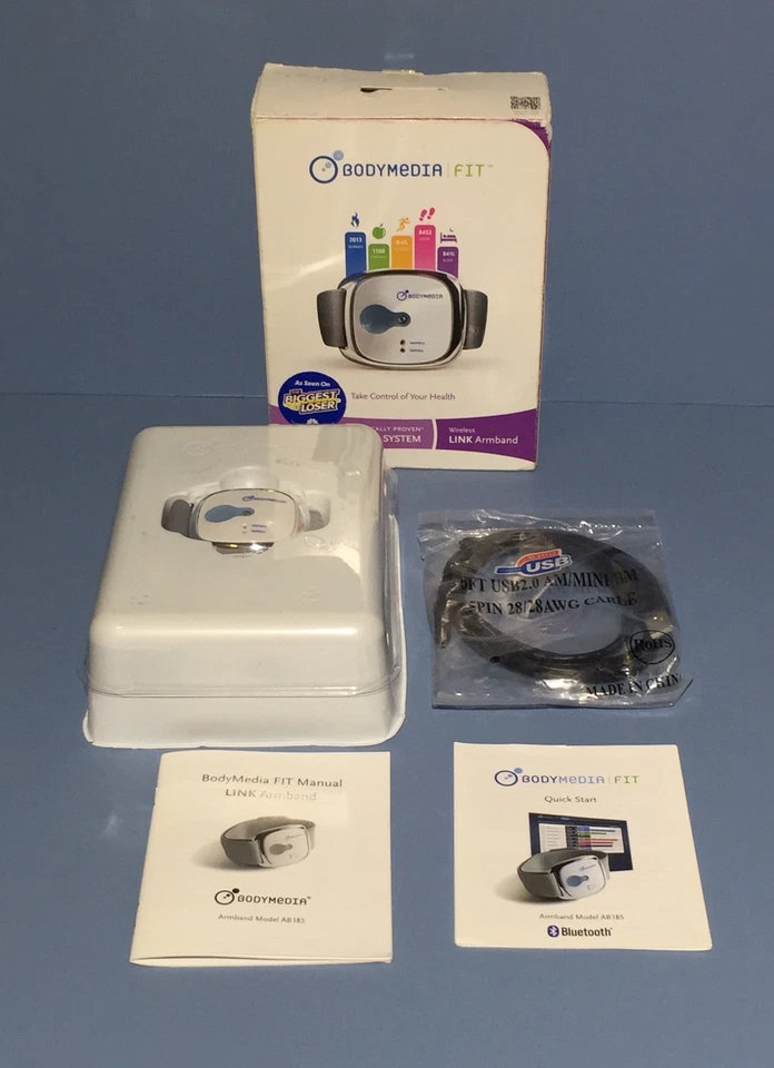 Brazalete de enlace inalámbrico BODYMEDIA Fit The Biggest Loser Control de peso - NUEVO Foto 4 de 4