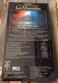 Les Miserables In Concert (VHS,1996,) DREAM CAST NEW SEALED NIB Classic Broadway