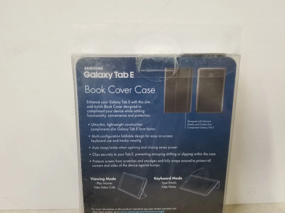 Samsung Galaxy Tab E Book Cover Case for 8.0 Model - Image 4 of 4