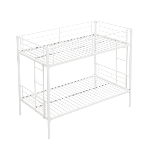 Heavy Duty Metal Bed Frames Twin Over Twin Bunk Bed Sofa Bed Mattress Foundation
