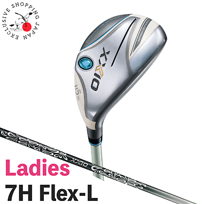 Dunlop XXIO 12 Ladies White Women Hybrid Utility 7H MP1200 Dunlop XXIO 12 Ladies White Women Hybrid Utility 7H MP1200