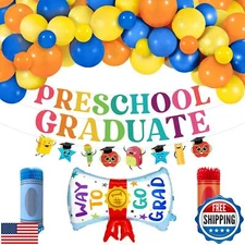 KatchOn, Preschool Graduation Decorations Set - Huge, Pack of 56 | Preschool 