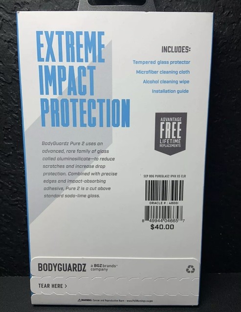 Bodyguardz Pure 2 Glass Screen Protector For Iphone Xs Max Price In Kuwait | X-Cite Kuwait - Foto 5
