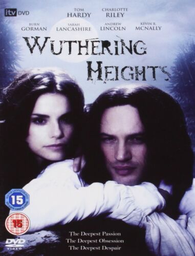 Wuthering Heights (2009) (DVD) Tom Hardy Charlotte Riley Andrew Lincoln - Imagen 1 de 3