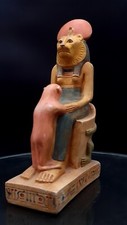 Ancient Egyptian Pharaonic Statue of Sekhmet Goddess Antiques Unique BC