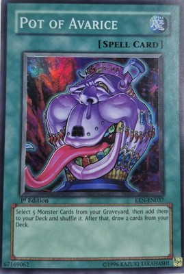Pot of Avarice EEN-EN037 Elemental Energy 1st Edition NM