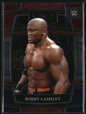 The All Mighty Bobby Lashley 2022 Panini Select WWE #83 Red and Blue
